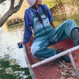 Stylish Pink and Black Women's Jumpsuit or blue